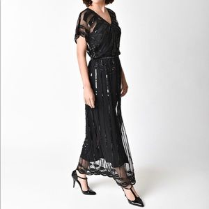 1920/30s Flapper Dress Long